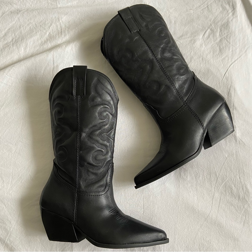 Steve Madden Western Heeled Boots